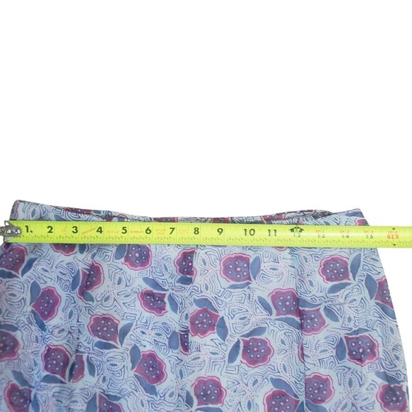 Vintage Clio Womens Floral A Line Midi Skirt Size 8 Fairy Grunge Party Feminine - Picture 9 of 9